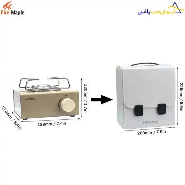 اجاق گاز مسافرتی فایرمیپل lac